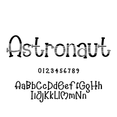 Astronaut Font