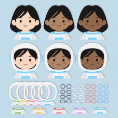 Astronaut Girl