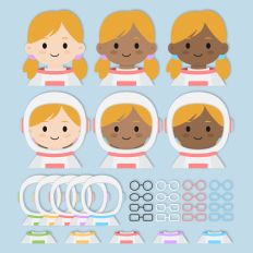Astronaut Girl