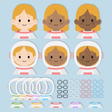 Astronaut Girl