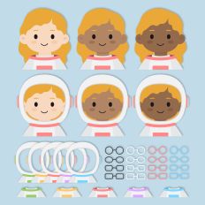 Astronaut Girl