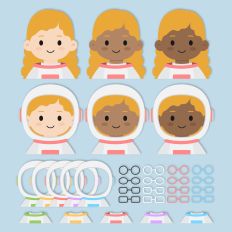 Astronaut Girl