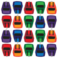 Backpack Printable Background