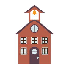 Schoolhouse Layered Cut Design