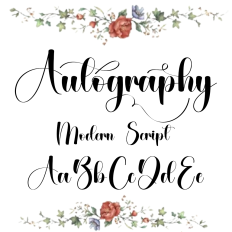 Autography Font