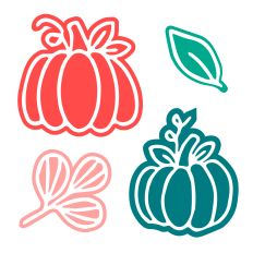 Layered Autumn Pumpkins
