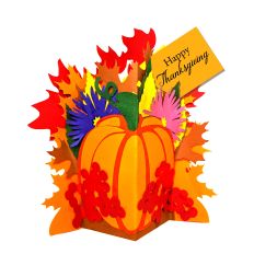 Autumn Bouquet 3D Card