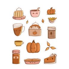 Autumn Sticker Sheet