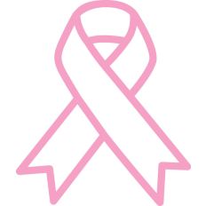 Awareness ribbon outlined