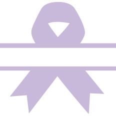 Split Awareness Ribbon
