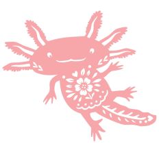 Axolotl folk style