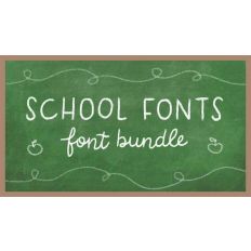 School Fonts Bundle