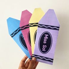 Crayon Money Envelope 