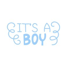 It's a boy