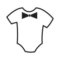 Little Gentleman onesie