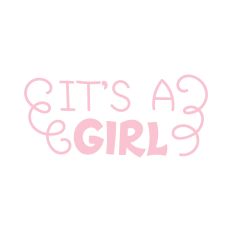 It's a girl