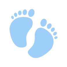 Baby footprints