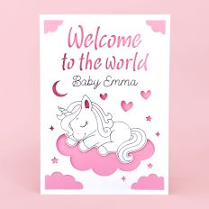 Baby Unicorn Card