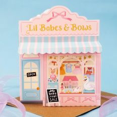 Bows Baby Shop Card