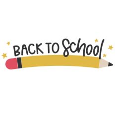 Cute Back to School Pencil Words