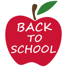 Back to School Apple