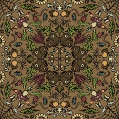 Back Yard Nature Pattern