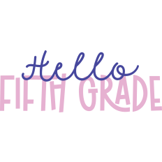 Hello Fifth Grade