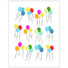 BALLOON STICKER SHEET HAPPY PHRASES – RABEA BILZ