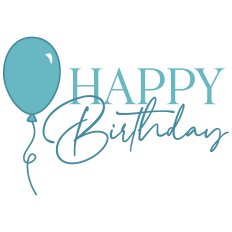 Happy Birthday With Balloon