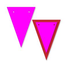 Triangle Shape Banner - Multiple Pieces