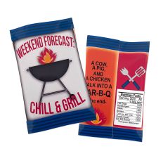 Weekend Forecast Chill and Grill Bar-B-Q chip bag