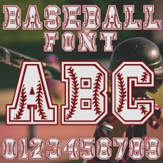 Baseball Font