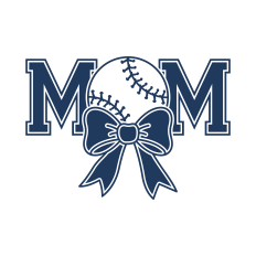 Baseball Mom SVG | Baseball SVG | Bow SVG