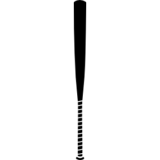 Baseball Bat Silhouette