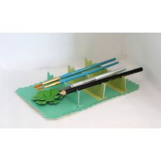 Brush and pencil holder