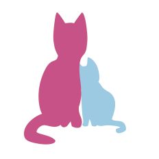 Mum Cat and Kitten Regular Cut