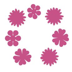 Floral Wreath Stencil