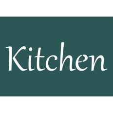 Kitchen Stencil
