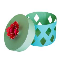 Lattice Round Box