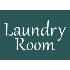 Laundry Room Stencil