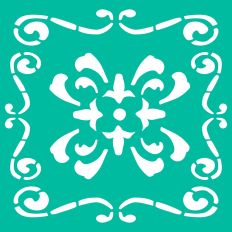 Swirls Stencil