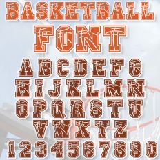 Basketball Font