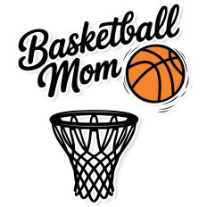 Basketball Mom SVG Quote