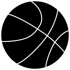 Basketball Ball Silhouette