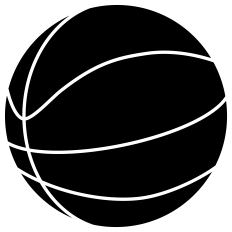 Basketball Ball Silhouette
