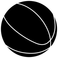Basketball Ball Silhouette