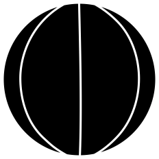 Basketball Ball Silhouette