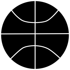 Basketball Ball Silhouette