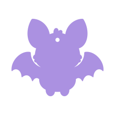 Halloween Gift Tag SVG | Bat SVG | Halloween SVG