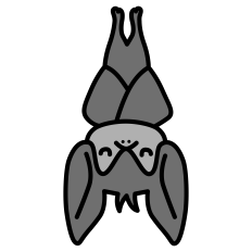 Sleeping Vampire Bat